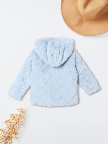 Girls Fleece Hooded Jacket