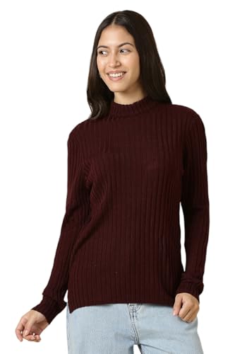 Allen Solly Womens Sweater Red