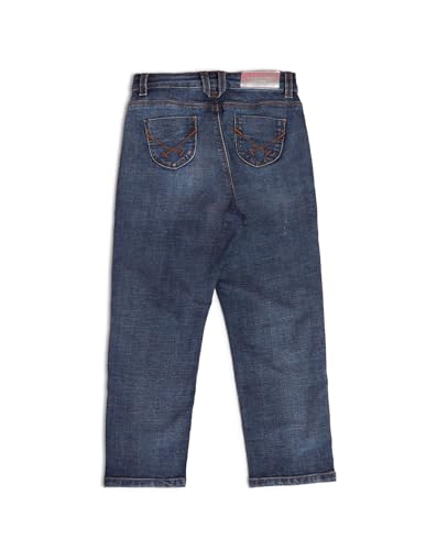 U.S. POLO ASSN. Kids Regular fit Girls Cotton Jeans (UGJENON0020_Blue_2-3Y)