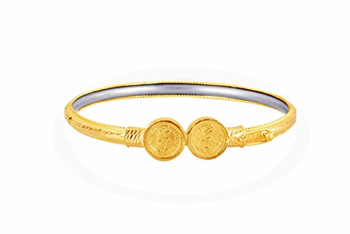 P.C. Chandra Jewellers 22K Gold Bangle for Women (Yellow)