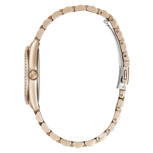GUESS Round 34mm White Dial Analog Women Watch - GW1099L4