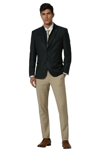 Van Heusen Men's Blazer (VHBZDSLFX69863_Green