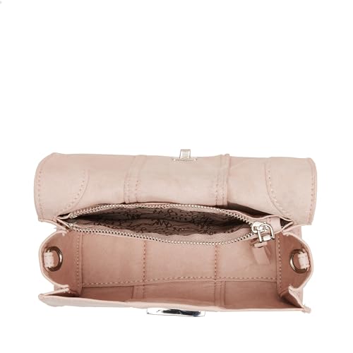 Steve Madden Womens Steve Madden Briaa Bow Bag With 2 Strap Options Steve Madden Briaa Bow Bag W/ 2 Strap Options, Light Pink, One Size, Steve Madden Briaa Bow Bag With 2 Strap Options