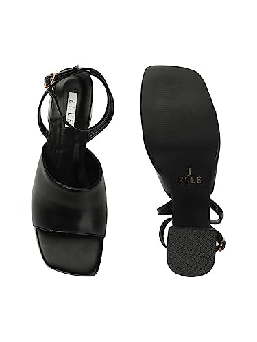ELLE Women's Block Heel Gladiator Stylish Sandal