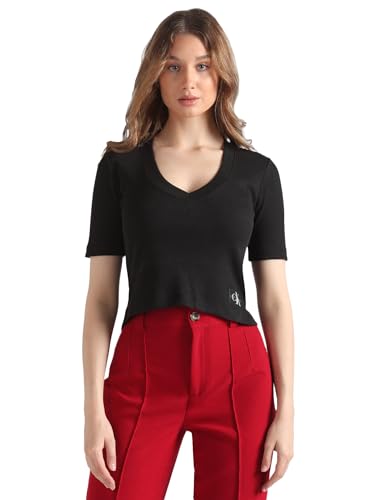 Calvin Klein Women's Slim Fit T-Shirt (J20J222379BEH