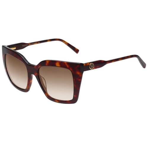 Tommy Hilfiger|Brown Full-rim Frame Cat-eye Sunglasses|100% UV Protected (Uv 400) Brown Gradient Faded Lens|Women's | Medium | TH 2620 C2 HAVGDBR 53 S