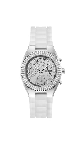 GUESS Analogue Clear Dial Women's Watch-GW0773L1