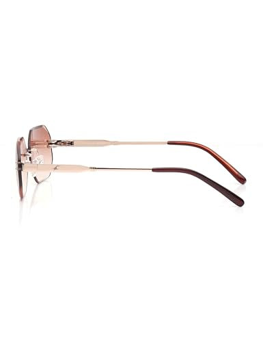 Fastrack Sunglasses |OCTAGON Gold |UV protected | Large