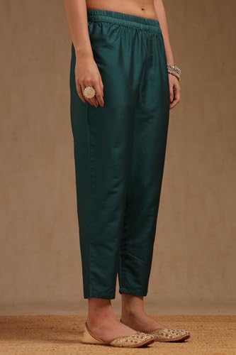 Soch Women's Brocade Salwar Suit Set (OWA5CD22377_Green