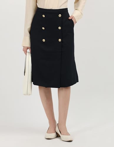 Tommy Hilfiger Womens Blue Color Skirt 36