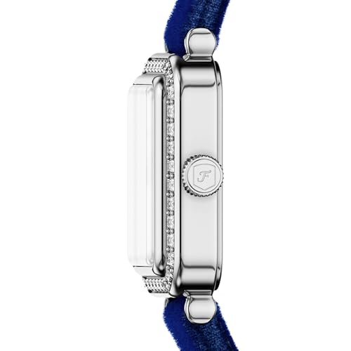 Fossil Raquel Blue Quartz Fabric Watch ES5436