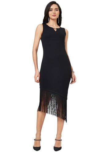 Annabelle by Pantaloons Women's Dress Jet Black