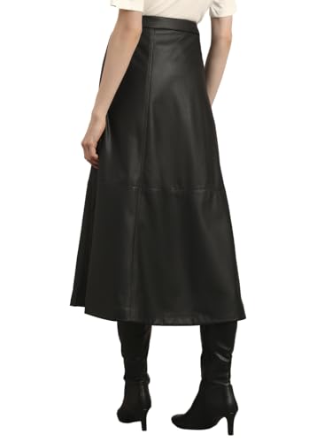 VERO MODA Womens Midi Skirt Black