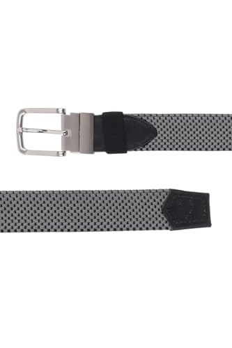 Allen Solly Men Grey Textured Casual Belt