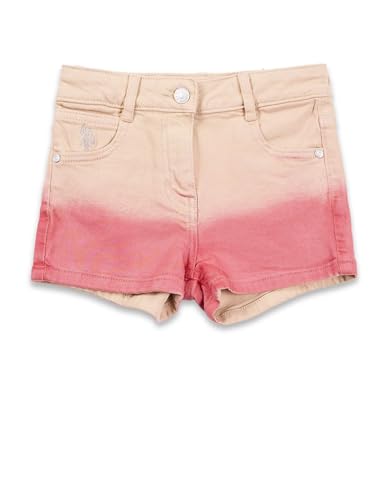 U.S. POLO ASSN. Girl's Boxer Shorts (UGSRT0127 Beige