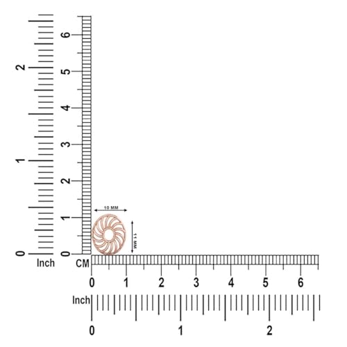 DISHIS 22k Rose Gold Bracelet for Women