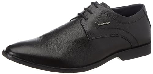 Hush Puppies Men's Aaron Derby E 23 Formal (8256000_Black_8 UK)