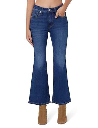 Levi's Women's High Rise 726 Flared Fit Blue Jeans