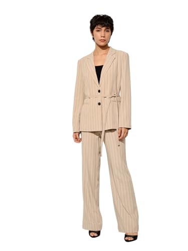 ONLY Women's Tailored Fit Beige Blazer