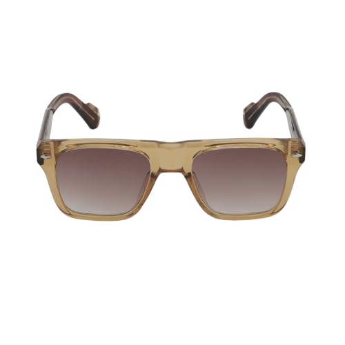 Carlton London Brown Toned with Polycarbonate UV Protected Lens Rectangle Sunglass for women
