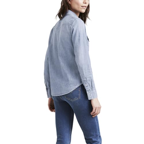 Levi's Women's The Ultimate Western Shirt, Small Talk, X-Small