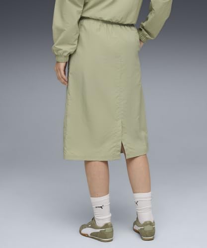Puma, Women, HER Woven High-Waist Skirt, Lux Army, L (68815582)