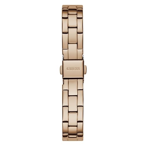 GUESS Women 24 mm Rose Gold Dial Analog Watch- GW0611L3