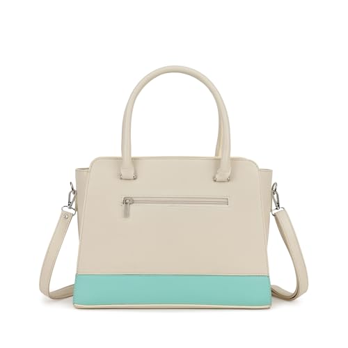 Fastrack Satchelplay Handbag| Faux-Leather Women's Bag | Structured Bag with Top Handles & Adjustable Strap | Office, College & Casual Daily Use