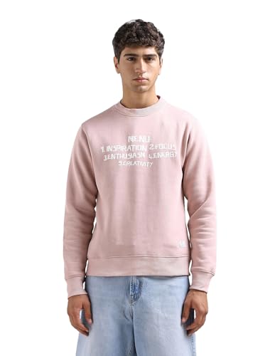 Typographic Printed Regular Fit Sweatshirt