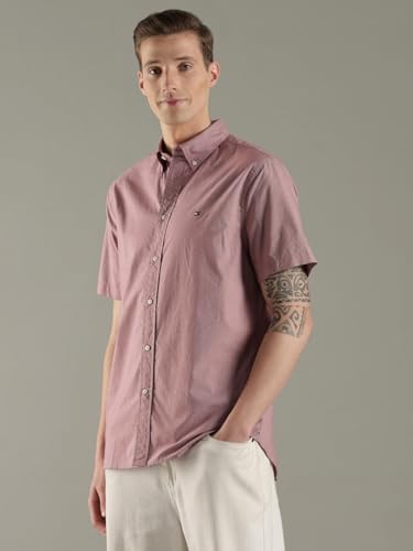 Solid Regular Fit Cotton Shirt