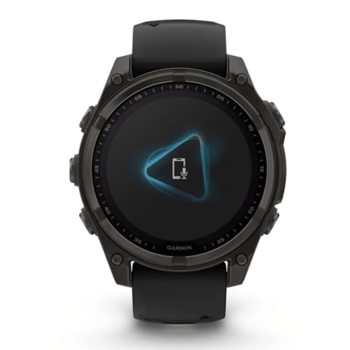 Garmin Fenix 8 47mm,AMOLED,Saph,CrbnGryTi/Blk,Blk/PebbleGryBnd