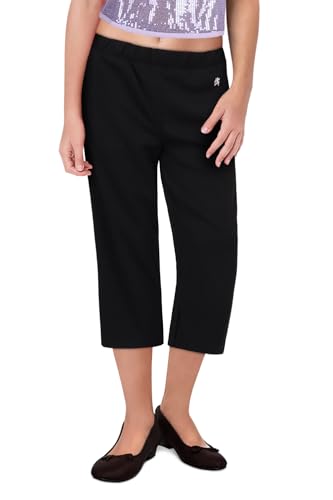 Allen Solly Girl's Regular Casual Pants (AGWBORGHI19914_Black_14 Years)