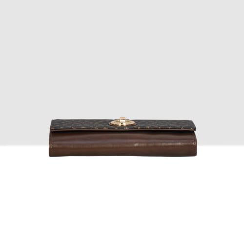 ESBEDA Brown Color Premium Flap Wallet for Women