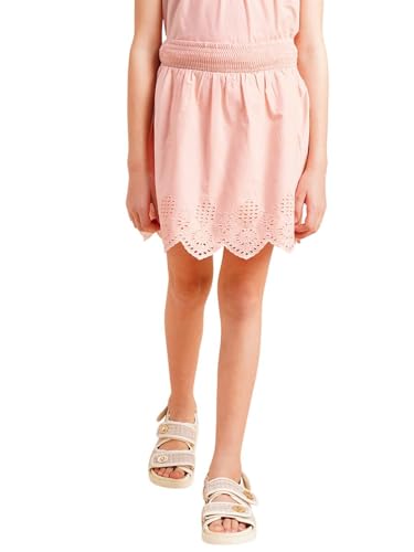 VERO MODA Girls Relaxed Fit High Rise Pink Skirt