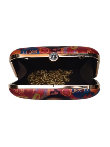 Indian Woman Portrait Printed Clutch