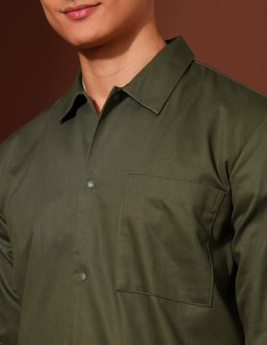 U.S.Polo Association Men's Working Holiday Regular Fit Shacket