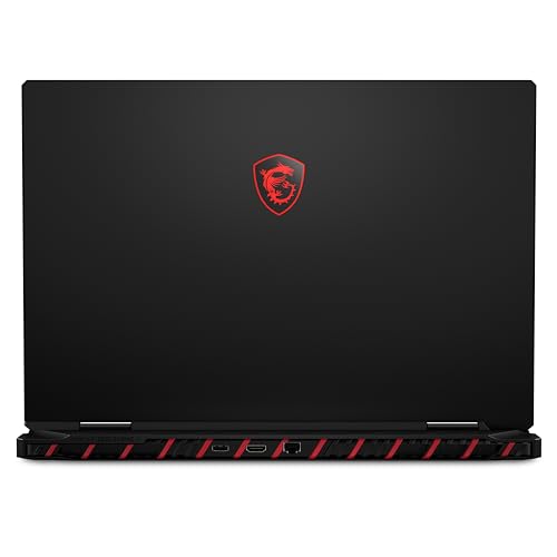 MSI Raider 18 Max HX, Intel 2nd Series. Core Ultra 9 290HX, 46CM UHD+ 120Hz Gaming Laptop (32GB/2TB NVMe SSD/Windows 11 Home/NVIDIA GeForce RTX 5080, GDDR7 16GB/Core Black/3.6Kg) A2WI-1257IN