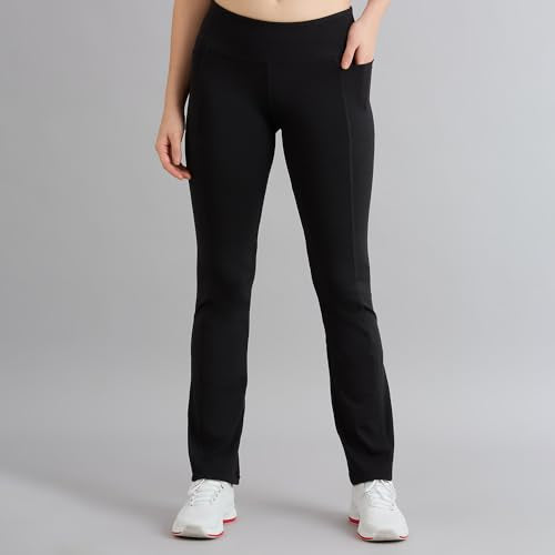 Skechers Women's Straight Pants (PT0118ID-BLK_Black