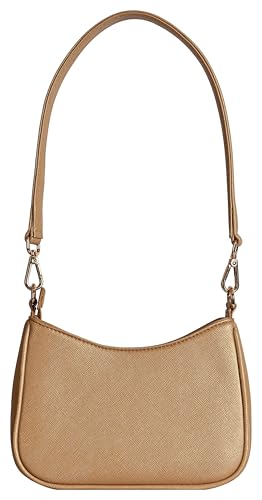 eske Jena - Vegan Leather Shoulder Bag For Women - Preimum, Stylish Handbag for Ladies (Stone Saffiano)