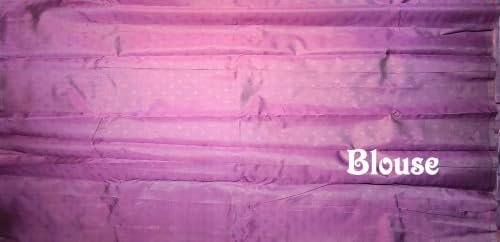 SREE KUMARAN Women's Kanchipuram Kubera Silk Pure Pattu Sarees – Deer Butta With Blouse (VSK161-6)