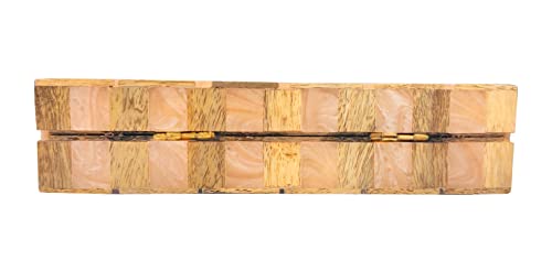 DUCHESS pink Resin Marble Clutch for girls and women