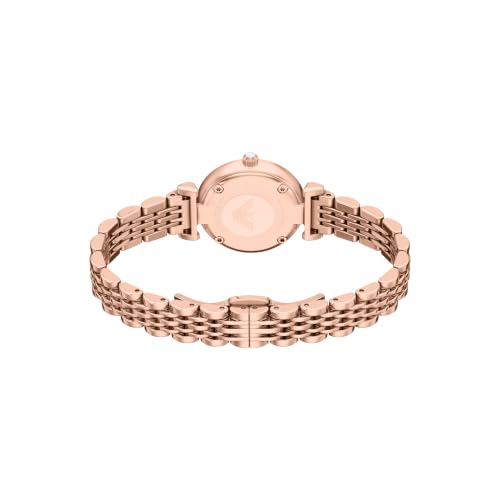 Emporio Armani Rose Gold Quartz Stainless Steel Watch AR11805