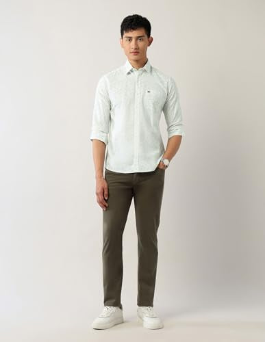 Arrow Sport Men's Geometric Printed Slim Fit Shirt