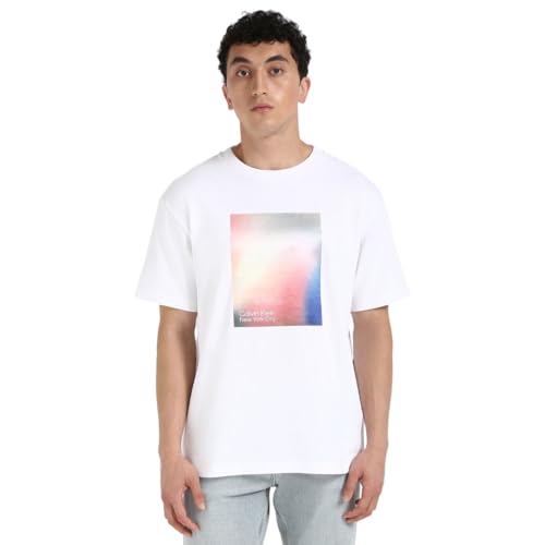 Calvin Klein Men White T Shirt