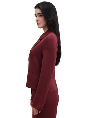 VERO MODA Womens Solid Single Breasted Blazer