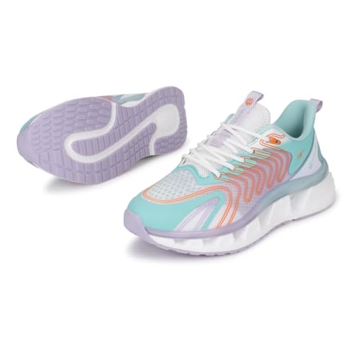 Woodland Women Green/Orange Sneakers