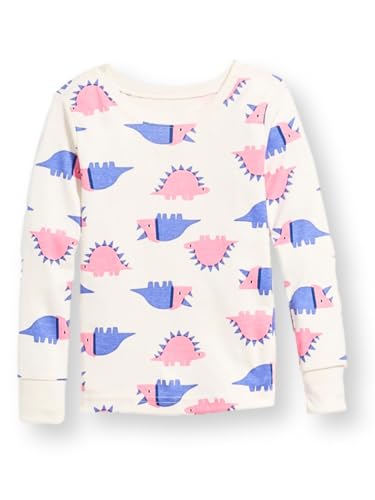 TuddyBuddy Baby Girl's 100% Organic Cotton Ribbed Long Sleeves Tops/T-Shirt (7 Years-8 Years, Pack of 5, Assorted)