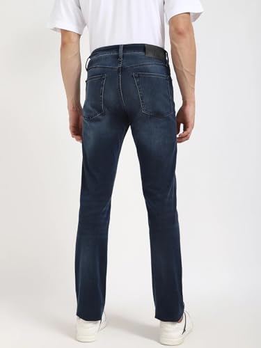 Polyester Slim Fit Mid Rise Jeans