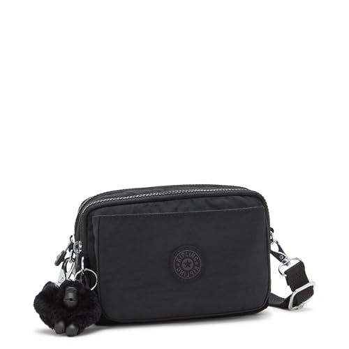 Kipling Women's Abanu Mini 2-in-1 Convertible Crossbody Bag, black noir, One Size