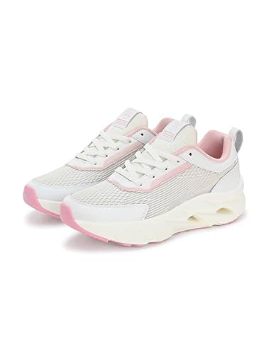 OFF LIMITS Women CLOUDPRO Running Shoes,Off White/Pink,5 UK